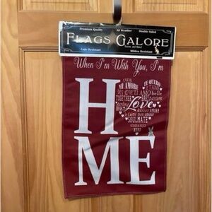 Double Sided Garden Flag 12 1/2” x 18”